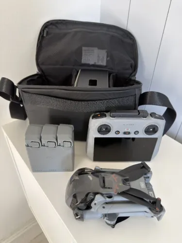 Drone DJI Mini 5 Pro Combo Fly More Novo Sem Uso