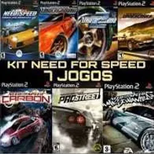 Need for speed coleção ps2