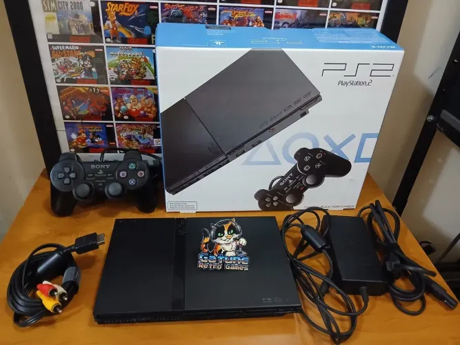 PS2 Slim 750001Completo
