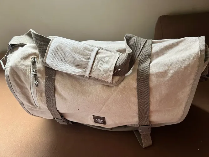 Bolsa Carteiro / Messenger Bag Adidas Originals Vintage - Lona 100% Algodão