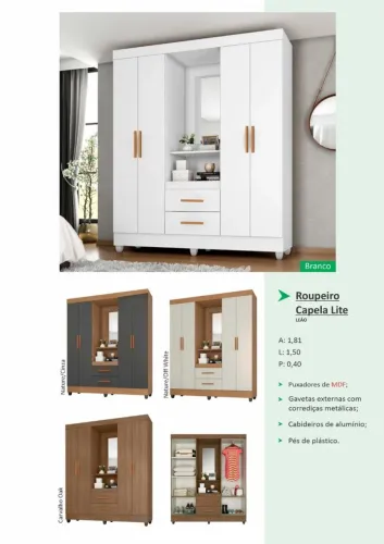 Guarda roupa de solteiro