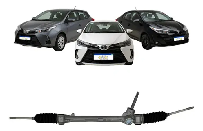 Caixa De Direção Elétrica Toyota Yaris 2019 A 2024 Sem Motor