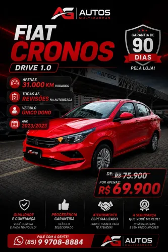 Fiat Cronos Drive 1.0 6V 2023