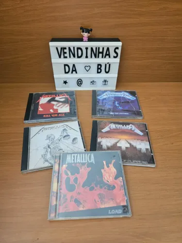 Banda Metallica Lote de Cds
