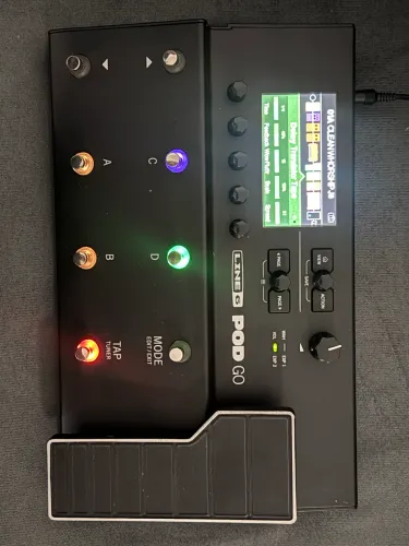 Pedaleira Pod GO Line 6