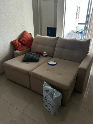 Sofá 2 lugares retratil tok stok