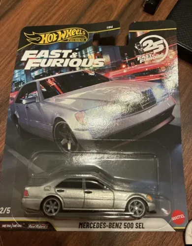 Mercedez Benz 500 SEL Fast e Furious Hot Wheels