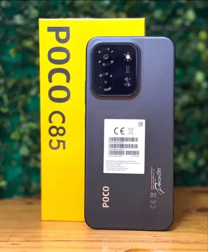 POCO C85 (PRETO) 8GB RAM 256GB ARMAZENAMENTO DUAL CHIP - ORIGINAL E LACRADO