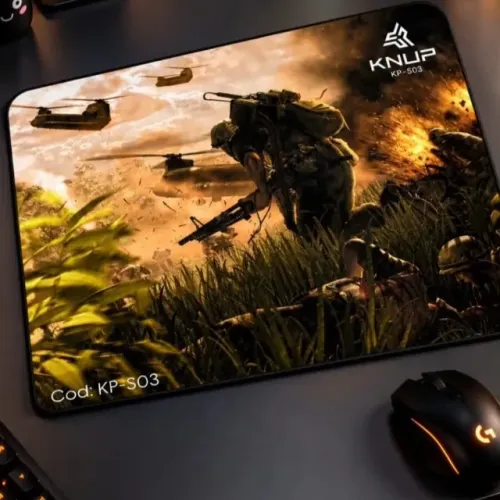 MOUSE PAD GAMER KNUP KP-S03 DE 35CM