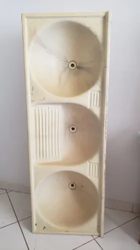 Tanque de Lavar Roupas Triplo (3 Cubas)