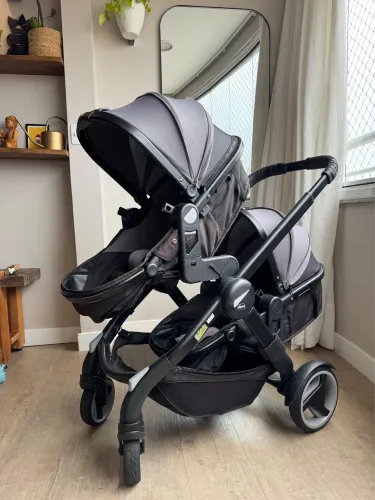 Carrinho Fully Twin Black - Chicco