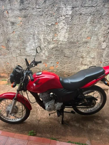 HONDA FAN 125 - ANO 2009 - VERMELHA