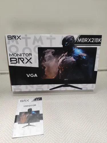 Monitor Gamer BRX 21" LED Widescreen (MBRX21BK) - Perfeito Estado + Caixa Original