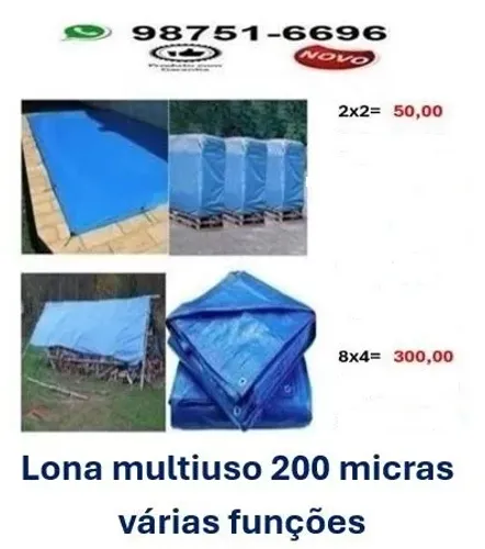 lona multiuso 8x4