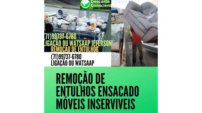 Remoção de Entulhos ensacado