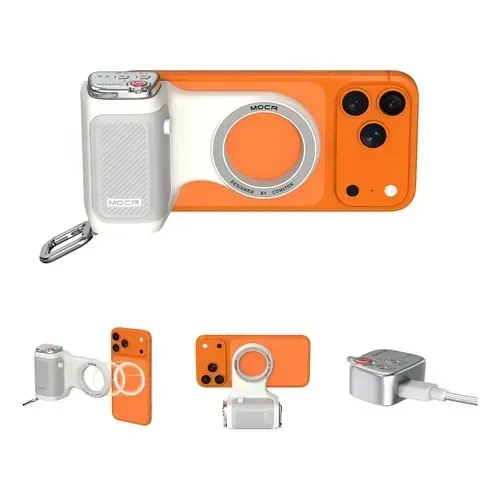 Grip Magnético para Celular com Controle Bluetooth - Ideal para Fotos e Vídeos