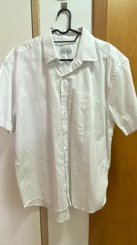 Camisa Masculina Branca NYLL Manga Curta