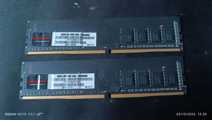 Memória ram ddr4