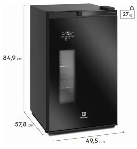 Cervejeira Electrolux (EB100) NOVA NA CAIXA