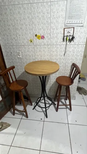 Conjunto de mesa bistrô