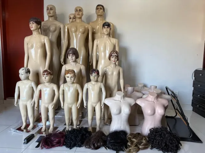 Manequins variados(seminovos)VALOR A COMBINAR