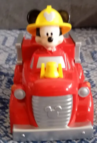 Miniatura Corpo de Bombeiros Mickey Sem controle