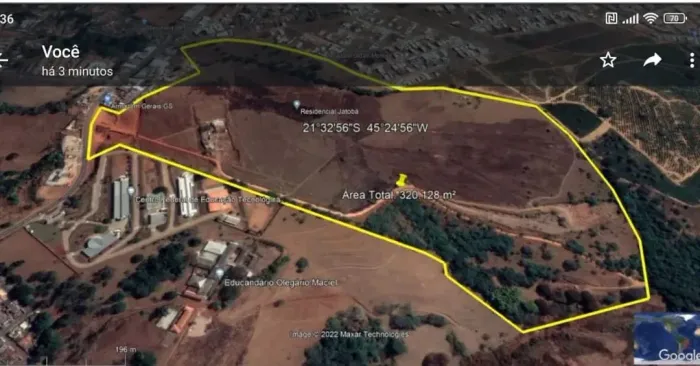Àrea UNICA de 320.000 mt. dentro da cidade de Varginha