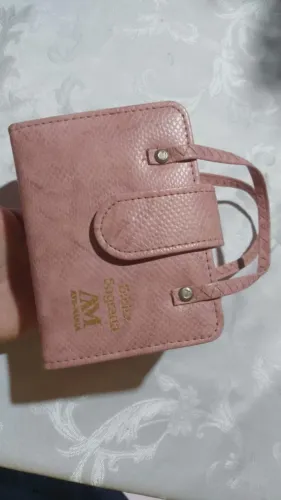 Bíblia Sagrada Ave Maria  com Capa Alça Em Couro legítimo 