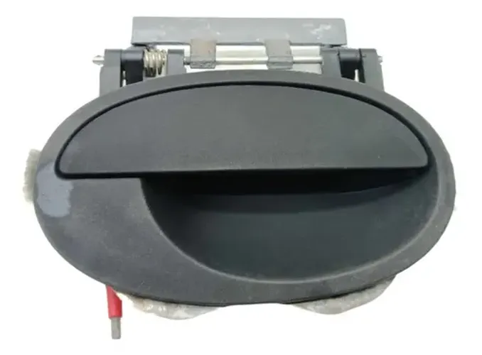 Maçaneta Externa Porta Traseira Direita Gm Meriva 2008 Preto Traseira