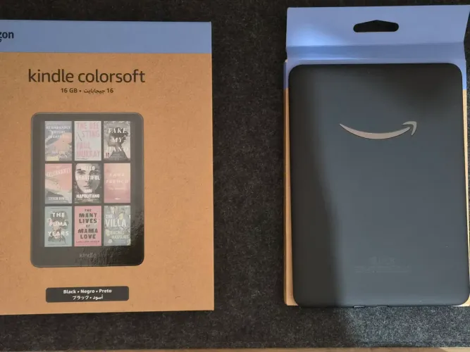 Kindle Colorsoft 16GB + Capa de Tecido Original Amazon (Estado de Novo)