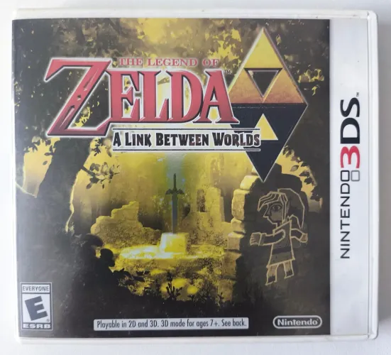 Zelda a Link between Worlds Nintendo 3DS Original 