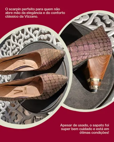 Vendo Scarpin Vizzano Usado