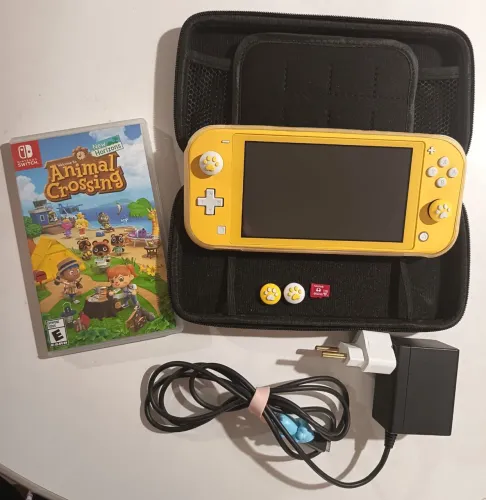VENDA Nintendo Switch Lite Amarelo desbloqueado