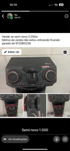Som semi novo 