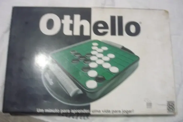 Othello Jogo De Tabuleiro Antigo Grow Falta O Manual Leia Descrição