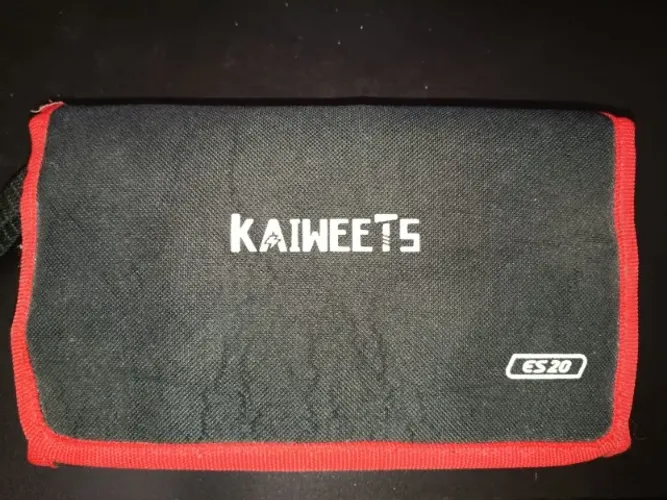Conjunto de chave de fenda elétrica de precisão. Kaiweets ES20. 137 peças