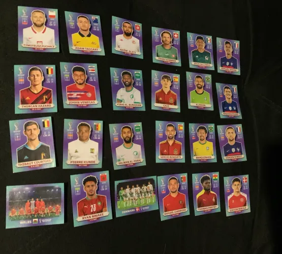 Figurinhas Copa 2022