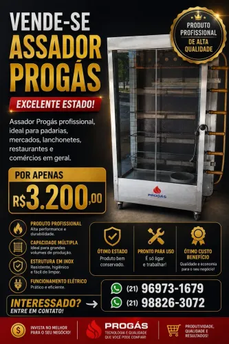Vendo frangueira para 30 frangos