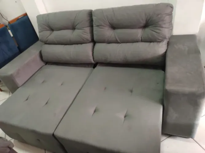 Sofá new retrátil 2 metros !  Frete grátis !!!