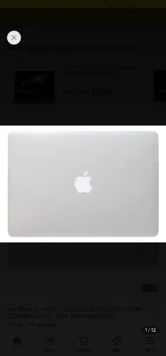 MacBook Air A1466 13.3" prata 8GB de Ram 128GB SSD Intel Core i5 - Bom (Recondicionado)