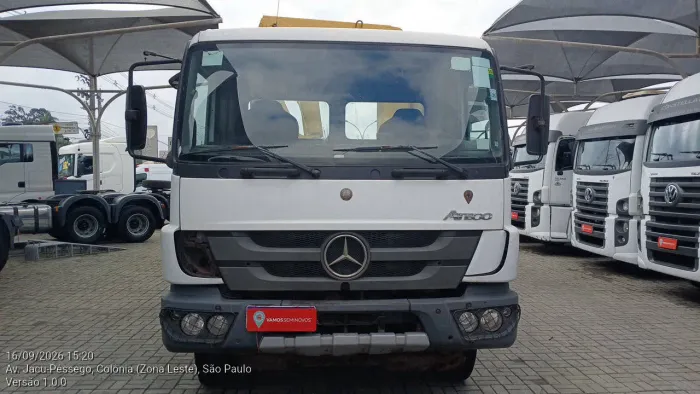 Mercedes-Benz Atego 2730/48 6X4 2021/2021 Vamos Seminovos Jacu Pêssego