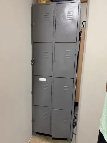 Armário ferro 8 portas