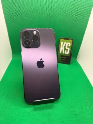 IPHONE 14PROMAX(100%Saúde/128GB)-Roxo