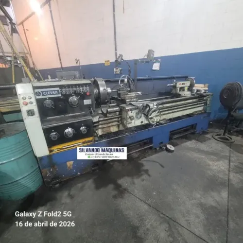 Torno Clever L'2080- 500 mm x 2000 mm - completo 
