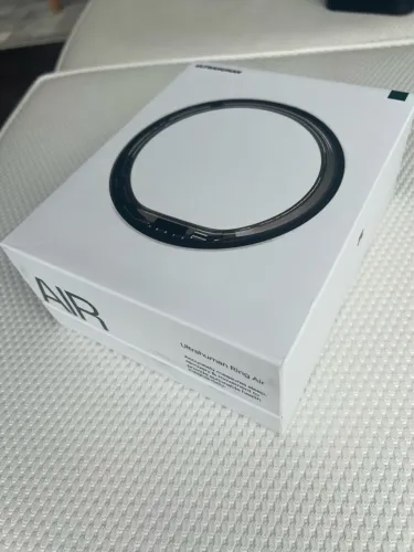 Ultrahuman Ring AIR Aster Black - Tamanho 10