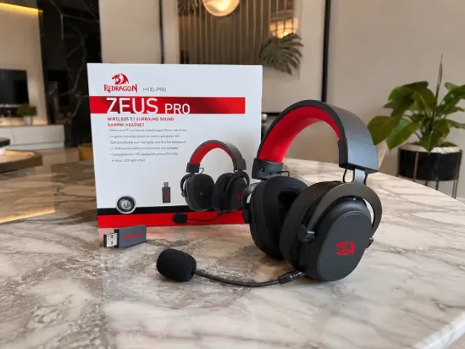 Headset Gamer Redragon Zeus Pro H510-Pro - Produto Novo