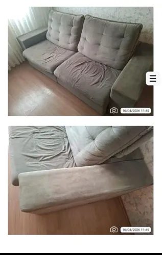Sofá retrátil 2 lugares