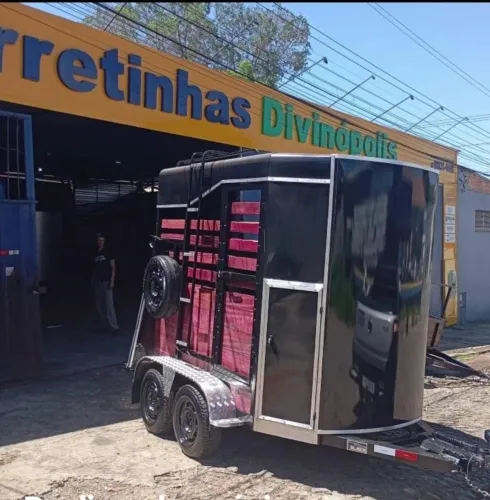 Carretinhas para 2 animais
