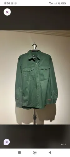 Camisa Hering Verde manga longa 