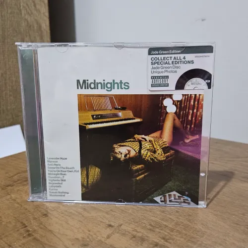 CD Midnights - Taylor Swift (jade green)